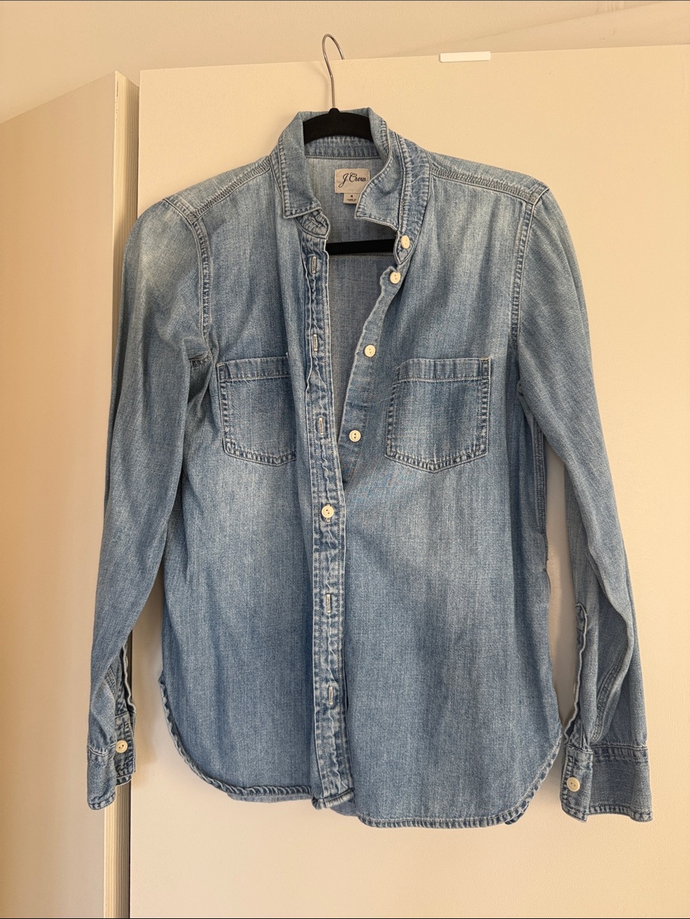 J. Crew Women’s Light Blue Denim Shirt